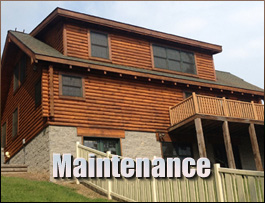  Nags Head, North Carolina Log Home Maintenance